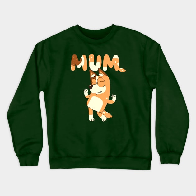 The Best MUM Crewneck Sweatshirt by jersimage